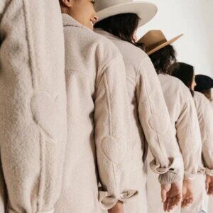 JACKSON ROWE X JILLIAN HARRIS SCHOLAR SHACKET from Jilly box Size Medium NWT